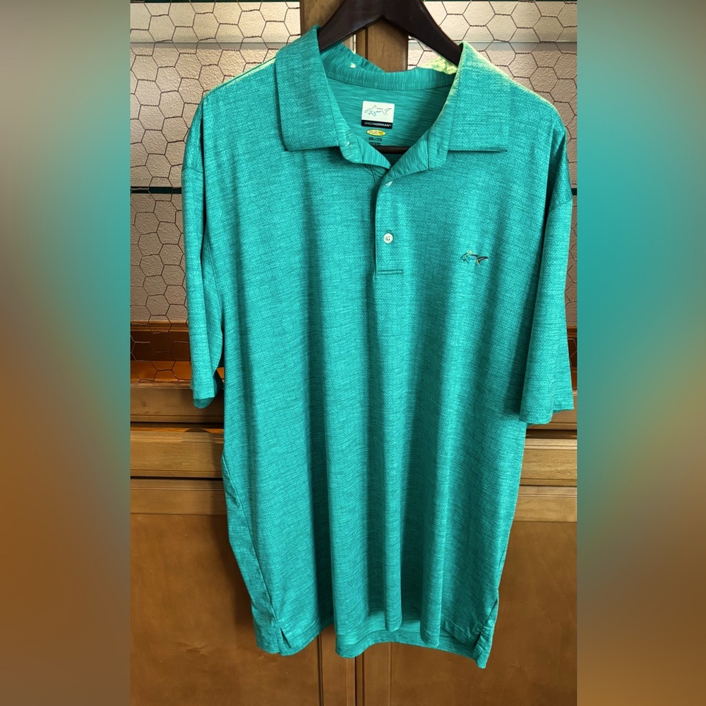 Men's Golf Green Polo Shirt